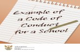 › Portals › 0 › Example of a Code of Conduct for a school.pdf?ver=2009... Example of a CodeofConductdeviate from official School uniform for religious and cultural reasons as