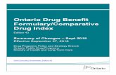 › en › pro › programs › drugs › formulary43 › ... · Ontario Drug Benefit Formulary/Comparative Drug Index2018-09-21 · Ministry of Health and Long-Term Care. Ontario