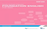 VCE Foundation English · Web viewSchools may choose to report levels of achievement using grades, descriptive statements or other indicators. Authentication Work related to the outcomes