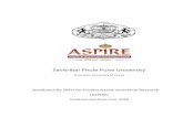 Savitribai Phule Pune Universitybcud.unipune.ac.in/BCUD_Research/Aspire_PDF/ASPIRE... · 2018-08-01 · Savitribai Phule Pune University (Formerly University of Pune) 1. PREAMBLE