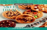 SWEET TREATS - Century Resources · 2019-06-13 · Locura de arándano Snickerdoodle Doozee. Masa para galletas dulces con canela "Snickerdoodle" ... Pan trenzado dulce de queso cremoso.