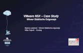 VMware NSX Case Study · • Optimizovana East-West komunikacija, što je za rezultat imalo manje opterećenje centralnih switch-eva • Vidljivost komunikacija unutar virtuelnog