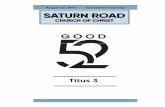 Publication2 - Saturn Road · 2017-08-25 · THANK YOU NOTES Dear Saturn Road Family, We wanted to thank you all for the support, cards, well wishes and phone calls during my recent