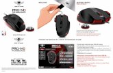 PRO-M3 - SPIRIT OF GAMER PRO-M3 PRO GAMING MOUSE PRO-M3 PRO GAMING MOUSE INSTALLATION  © 2018 Spirit Of Gamer® - All rights reserved.
