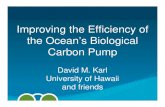 › gmd › co2conference › pdfs › karl.pdf · Improving the Efficiency of the Ocean’s Biological Carbon PumpImproving the Efficiency of the Ocean’s Biological Carbon Pump