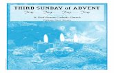 THIRD SUNDAY of ADVENT - stpaulcnj.org · “Serenata at Midnight” of Sunday into Monday, December 12th at 12:00am (In Church) FIESTA DE NUESTRA SEÑORA DE GUADALUPE Domingo, 11