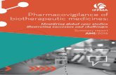 Pharmacovigilance of biotherapeutic medicines...challenges arising from biotherapeutic medicines; and • Illustrate best practices by drawing on examples developed by national regulatory