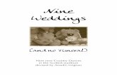 Nine Weddings - Anselm's · A wedding is always a good excuse for a dance deviser to come up with a new creation. So here’s a collection of “wedding” dances made up for many