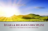 ĪSVARA & RELIGIOUS DISCIPLINE Lesson 3.pdfValues - Ahimsa Sage Patanjali in his Yoga sutras, describes the eight- fold disciplines (yama, niyama, āsana, prāṇayama, pratyahara,