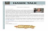 HAWK TALK - SharpSchoolgilberthighlandhigh.ss11.sharpschool.com/UserFiles/Servers/Server_70787... · otherwise it will be posted to your child’s transcript as elective credit, regardless