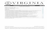 TABLE OF CONTENTS Register Information Page Publication ...register.dls.virginia.gov/vol34/iss21/v34i21.pdfVOL. 34 ISS. 21 PUBLISHED EVERY OTHER WEEK BY THE VIRGINIA CODE COMMISSION