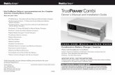 TRUEPOWER COMBI MANUAL VIEW - BatteryStuff.comCharger/Inverter; however, since this is a permanent AC and DC hardwired installation, ProMariner strongly recommends that a Certified