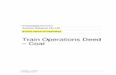 Train Operations Deed – Coal...APAC -#29027921 -v1 11120860/9 page 1313 12.1 General requirements 36 12.2 Non-compliance by Operator with Train Description 37 12.3 Certain matters