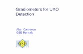 MMC Gradiometers for UXO Detection...Magnetometers • Large distant targets mask small local targets. • Difficult to pick out small target due to background noise. • No sense