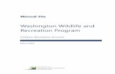 Washington Wildlife and Recreation Program · 2019-06-19 · 79A.15.070(1) and (5) and 79A.25.005. It reflects the specific statutory requirements of Revised Code of Washington 79A.15,