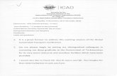 Remarks the Secretary General of the International Civil Aviation … · 2016-12-02 · term partnerships between States, international and regional organizations, financial institutions,