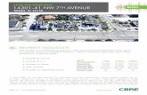 LAND FOR LEASE/SALE 14301-41 NW 7TH AVENUE · 2019-06-26 · + 25,038 SF of land + Zoning: BU-1a + Located on Sewer + VPD: 25,500 + Located on Signalized Corner 2018 Demographics
