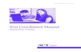ACT Aspire Test Coordinator Manual - Spring 2019 Summative …ocs.archchicago.org/Portals/23/Test Coordinator Manual... · 2019-02-20 · GENERAL INFORMATION 3 • Allowing students