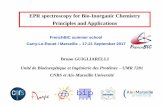 EPR spectroscopy for Bio-Inorganic Chemistry Principles ...frenchbic.cnrs.fr/wp-content/uploads/2017/09/Cours-BG-FrenchBICi.pdfEPR spectroscopy for Bio-Inorganic Chemistry Principles