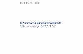 Procurement Survey 2012 - Project Compassprojectcompass.co.uk/wp-content/uploads/2017/12/03... · Procurement Survey 2012 RIBAffl! Contents Summary 1 1Survey methodology and response
