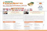 Message From President (BAPA) Chairman, Fair Comittee · If you’ve never attended BAPA Foodpro International Expo, be prepared to be amazed, informed and inspired by the range of