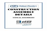 Construction Assembly Details · design no. 2313 db—4loorlng pro (white side up) hardwood flooring 6" concrete slab db—4loorinc pro & hardwood @ concrete scab "db—4loorlng pro"