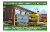 Event Promoter’s Guide...Event Promoter’s Guide Page 3 A Message from the Executive Staff Welcome to the Lebanon Valley Exposition Center & Fairgrounds, Lebanon County’s premier