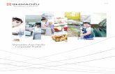 Shimadzu Asia Pacific Corporate Profile · in Chromatography & Mass Spectrometry techniques for food safety applications. University of Malaya (UM) – Shimadzu-UMMC Centre for Xenobiotic