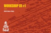 WORKSHOP EU #1 · 2019-05-20 · SAUDI ARABIA –INTERNATIONAL EVENTS ORGANIZATION DAK20 l Workshop EU #1 5 March 2019 FISE JEDDAH March 2019 Colour Run KHOBAR November 2019 Red Bull