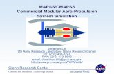 MAPSS/CMAPSS Commercial Modular Aero-Propulsion System ... · The Modular Aero-Propulsion System Simulation (MAPSS) Concept •MAPSS is a flexible turbofan engine simulation environment