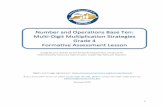 Multi-Digit Multiplication Strategies · Multi-Digit Multiplication Strategies Grade 4 Formative Assessment Lesson . 2 Multi-Digit Multiplication thStrategies 4 Grade Mathematical