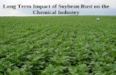 Long Term Impact of Soybean Rust on the Chemical Industry · Long Term Impact of Soybean Rust on the Chemical Industry • Soybean Rust has the potential to become a market that could