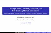 Leverage E ect, Volatility Feedback, and Self-Exciting ...faculty.baruch.cuny.edu/lwu/papers/ncev_ovbb.pdfLeverage E ect, Volatility Feedback, and Self-Exciting Market Disruptions