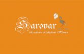 Sarovar Brochure Final 2 Sarovar is a lakefront, boutique 12 apartment project, offering luxurious and