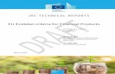 EU Ecolabel criteria for Financial Productssusproc.jrc.ec.europa.eu/Financial_products/docs/20190315... · 2019-07-12 · EU Ecolabel to selected green financial products. The EU