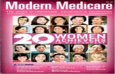 Modern Medicare The World of Healthcare, Equipment ......Modern Medicare The World of Healthcare, Equipment & Technology WOMEN vol 5 No 4 March 2009 Also Inside Face in the Crowd 30