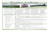 WHAKATAUKI BOARD OF TRUSTEES · 2017-11-01 · Issue 2014/4 Page PRINCIPAL’S NEWSLETTER 3 170th REUNION DATE CHANGE The Wesley College Old Students Association has considered the