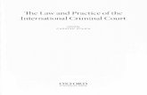 The Law and Practice of the International Criminal Court · The Law and Practice of the International Criminal Court Edited by CARSTEN STAHN OXFORD UNIVERSITY PRESS. Table of Contents