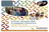 SOCIAL MARKETING PLANNING PROCESS · Social marketing is an approach that uses commercial marketing strategies to drive behavior change around a social issue. Developing a social