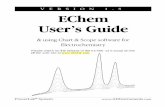 EChem User’s Guide - San Diego Miramar Collegefaculty.sdmiramar.edu/fgarces/.../Instruments/eDaq/...Linear Sweep Voltammetry 242 Square Wave Voltammetry 243 Normal & Reverse Pulse
