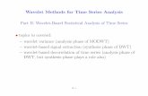 Wavelet Methods for Time Series Analysisfaculty.washington.edu/dbp/PDFFILES/CSIRO/2-UNSW.pdfWavelet Methods for Time Series Analysis Part II: Wavelet-Based Statistical Analysis of