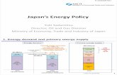 Japan’s Energy Policy - ERINAJapan (since 1999) ・LNG exports to Japan (since 2009) Sakhalin I ・Japanese Firm (SODECO) ・Crude Oil exports to Japan (since 2005) ・Natural Gas