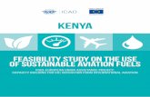 Feasibility Study on the use of Sustainable Aviation Fuels · 2018-12-04 · and project developers. • Extend biodiesel supply to other international airports. • Undertake TE