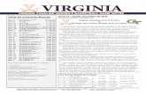 VIRGINIA CAVALIER WOMEN’S BASKETBALL GAME NOTES · 2019-12-27 · Cubaj leads the defensive effort with 8.7 rebounds per game while also contributing 10.2 ppg • Georgia Tech begins