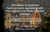 Derivation of quantum hydrodynamic equations with Fermi-Dirac …calvino.polito.it/~mmkt/barletti.pdf · 2012-06-11 · Derivation of quantum hydrodynamic equations with Fermi-Dirac