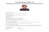 Curriculum Vitae of · 2020-01-16 · 1 Curriculum Vitae of Professor Doctor Mohammad Shah Amran Md. Shah Amran B. Pharm, M. Pharm, PhD, Specialized training on PV Mailing address