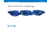 Technical catalog - Eatonpub/... · Standard catalog assemblies - dimensions All dimensions are in mm *Multiple pump input torque limitations: The total torque for multiple pump displacements