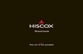 Brand book - Hiscox - Brand book 2017...smart phone to stop pipes freezing whilst the same device tracks a customer’s movement around the world charging for travel insurance accordingly.