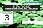 MANDATORY PRESCRIBER EDUCATION COURSE York Mandatory... · 2019-08-27 · "Prescribers licensed on or after July 1, 2017, who have a DEA registration, as well as medical residents