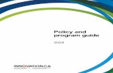 Policy and program guide - Canada Foundation for Innovation · Policy and program guide Canada Foundation for Innovation 7| Fondation canadienne pour l’innovation 2. FUNDING ARCHITECTURE